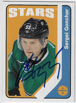 Sergei Gonchar Signed 2014-15 O-Pee-Chee Retro Hockey Card - Dallas Stars