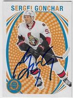 Sergei Gonchar Signed 2013-14 O-Pee-Chee Retro Hockey Card - Ottawa Senators