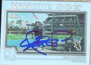 Aaron Rowand Signed 2004 Topps Chrome Baseball Card - Chicago White Sox