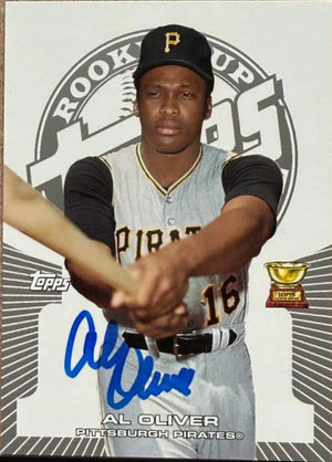 Al Oliver Autographed 2005 Topps Rookie Cup Baseball Card - Pittsburgh Pirates #21