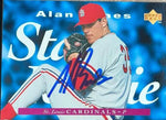 Alan Benes Signed 1995 Upper Deck Baseball Card - St Louis Cardinals - PastPros