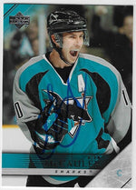 Alyn McCauley Signed 2005-06 Upper Deck Hockey Card - San Jose Sharks