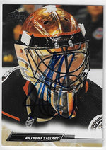 Anthony Stolarz Signed 2022-23 Upper Deck Hockey Card - Anaheim Ducks