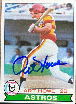 Art Howe Signed 1979 Topps Baseball Card - Houston Astros