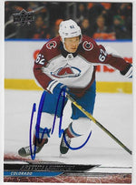 Artturi Lehkonen Signed 2024-25 Upper Deck Hockey Card - Colorado Avalanche