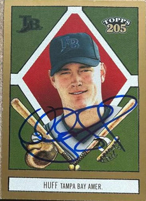 Aubrey Huff Signed 2003 Topps 205 Baseball Card - Tampa Bay Devil Rays