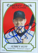 Aubrey Huff Signed 2005 Topps Cracker Jack Baseball Card - Tampa Bay Devil Rays - PastPros