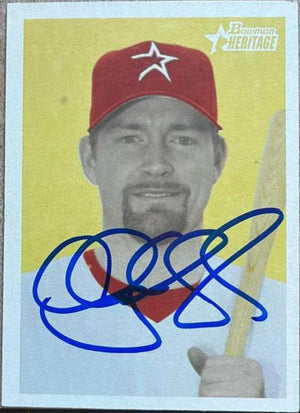 Aubrey Huff Signed 2006 Bowman Heritage Baseball Card - Houston Astros - PastPros