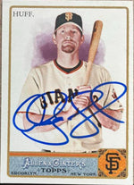 Aubrey Huff Signed 2011 Allen & Ginter Baseball Card - San Francisco Giants - PastPros