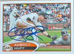 Aubrey Huff Signed 2012 Topps Baseball Card - San Francisco Giants