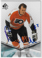 Bill Barber Signed 2011-12 SP Authentic Hockey Card - Philadelphia Flyers