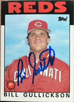 Bill Gullickson Signed 1986 Topps Traded Tiffany Baseball Card - Cincinnati Reds - PastPros