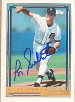 Bill Gullickson Signed 1992 Topps Gold Winner Baseball Card - Detroit Tigers