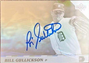 Bill Gullickson Signed 1992 Upper Deck Team MVP Baseball Card - Detroit Tigers - PastPros