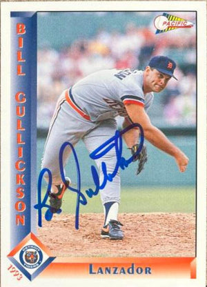Bill Gullickson Signed 1993 Pacific Spanish Baseball Card - Detroit Tigers - PastPros