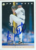 Bill Gullickson Signed 1993 Upper Deck Baseball Card - Detroit Tigers - PastPros