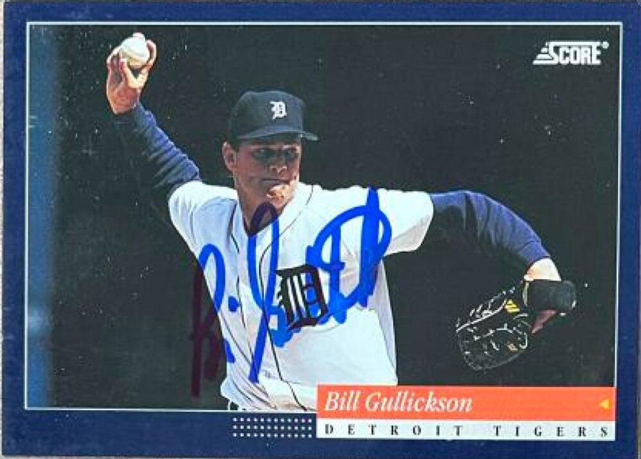 Bill Gullickson Signed 1994 Score Baseball Card - Detroit Tigers - PastPros
