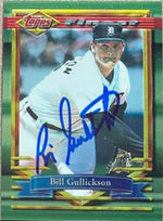 Bill Gullickson Signed 1994 Topps Finest Baseball Card - Detroit Tigers
