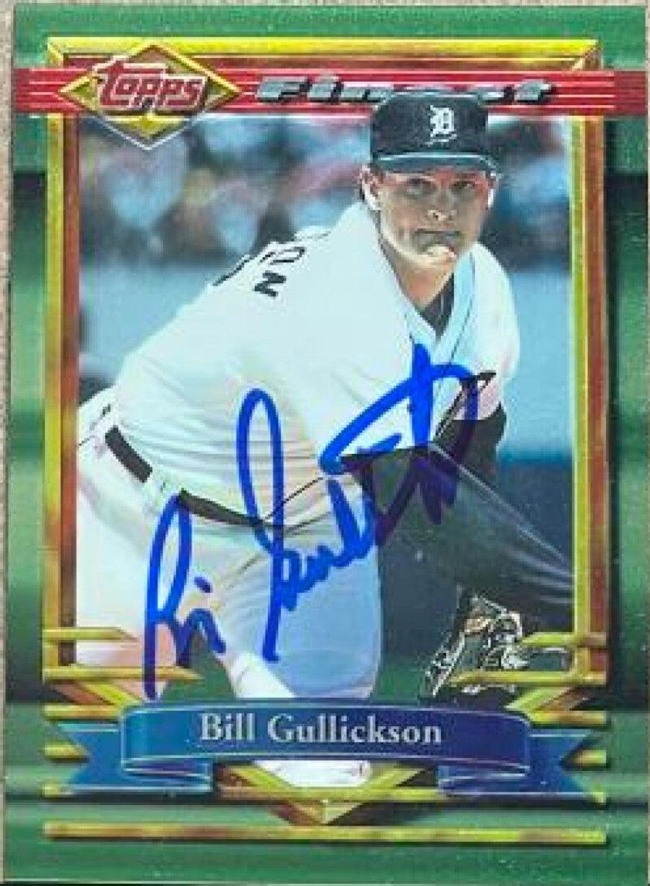 Bill Gullickson Signed 1994 Topps Finest Baseball Card - Detroit Tigers - PastPros