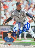 Bill Gullickson Signed 1995 Donruss Baseball Card - Detroit Tigers