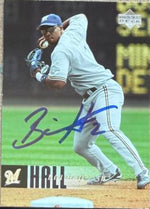 Bill Hall Signed 2006 Upper Deck Baseball Card - Milwaukee Brewers 254 - PastPros