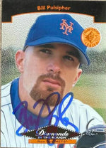 Bill Pulsipher Signed 1995 SP Championship Baseball Card - New York Mets