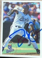 Billy Brewer Signed 1994 Fleer Baseball Card - Kansas City Royals