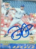 Billy Brewer Signed 1994 Pacific Baseball Card - Kansas City Royals