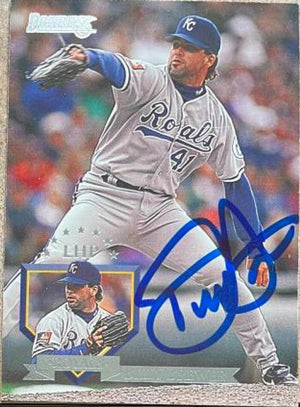 Billy Brewer Signed 1995 Donruss Baseball Card - Kansas City Royals - PastPros