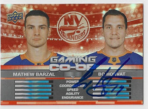 Bo Horvat Signed 2024-25 Upper Deck Gaming Co-Op Hockey Card - New York Islanders