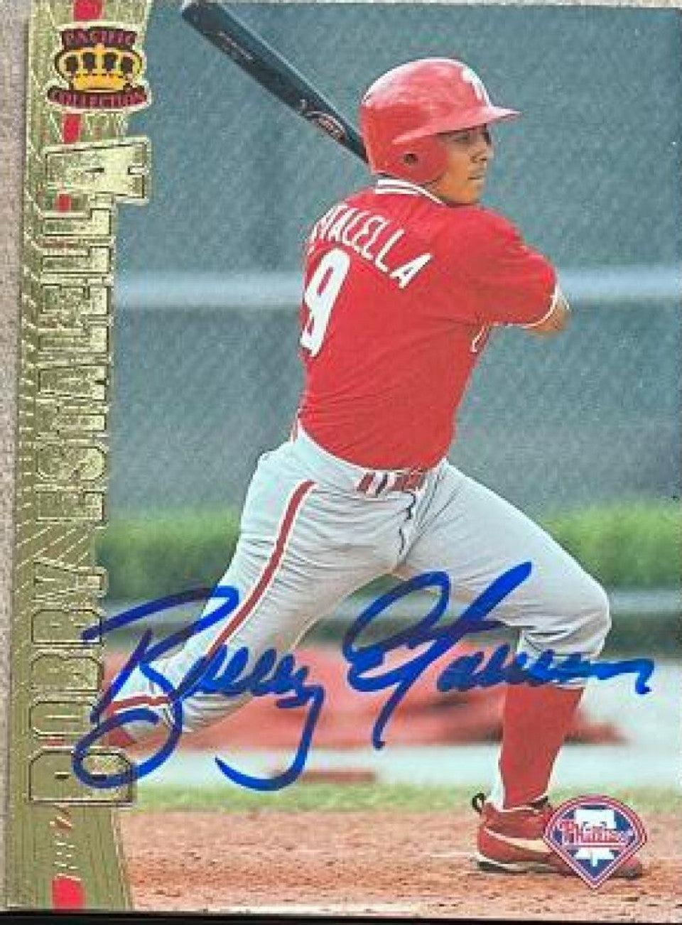 Bobby Estalella Signed 1997 Pacific Baseball Card - Philadelphia Phillies - PastPros