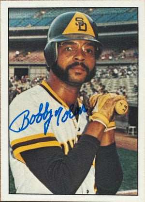 Bobby Tolan Signed 1976 SSPC Baseball Card - San Diego Padres