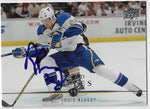 Brad Boyes Signed 2008-09 Upper Deck Hockey Card - St Louis Blues