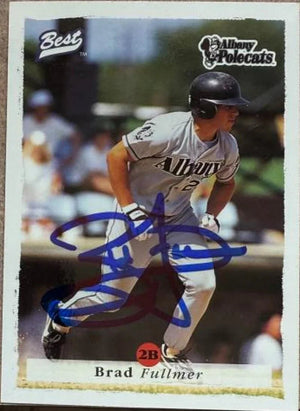 Brad Fullmer Signed 1995 Best Baseball Card - Montreal Expos #81