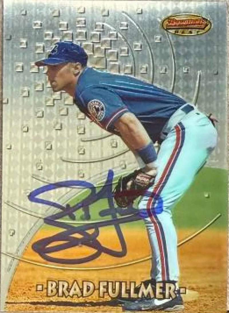 Brad Fullmer Signed 1997 Bowman's Best Baseball Card - Montreal Expos #175