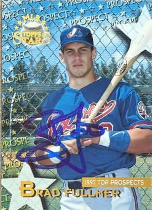 Brad Fullmer Signed 1997 Topps Stars Baseball Card - Montreal Expos #102 TP