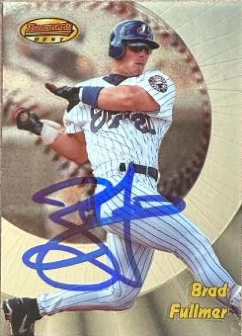 Brad Fullmer Signed 1998 Bowman's Best Baseball Card - Montreal Expos #112