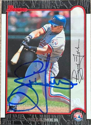 Brad Fullmer Signed 1999 Bowman Baseball Card - Montreal Expos