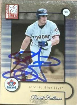 Brad Fullmer Signed 2001 Donruss Elite Baseball Card - Toronto Blue Jays #94