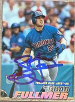 Brad Fullmer Signed 2001 Fleer Ultra Baseball Card - Toronto Blue Jays #30