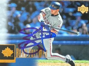 Brad Fullmer Signed 2001 Upper Deck Baseball Card - Toronto Blue Jays #64