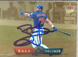 Brad Fullmer Signed 2002 Fleer Ultra Gold Medallion Baseball Card - Toronto Blue Jays #73