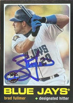 Brad Fullmer Signed 2002 Upper Deck Vintage Baseball Card - Toronto Blue Jays #24