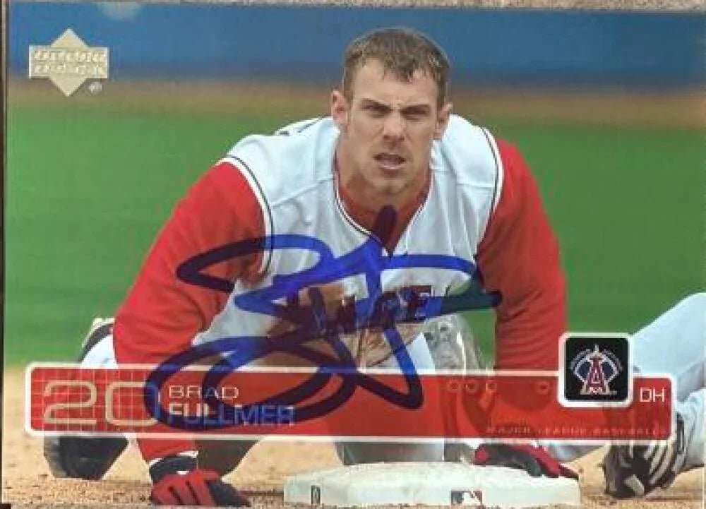 Brad Fullmer Signed 2003 Upper Deck Baseball Card - Anaheim Angels #273