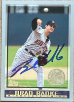 Brad Radke Signed 1998 Topps Opening Day Baseball Card - Minnesota Twins