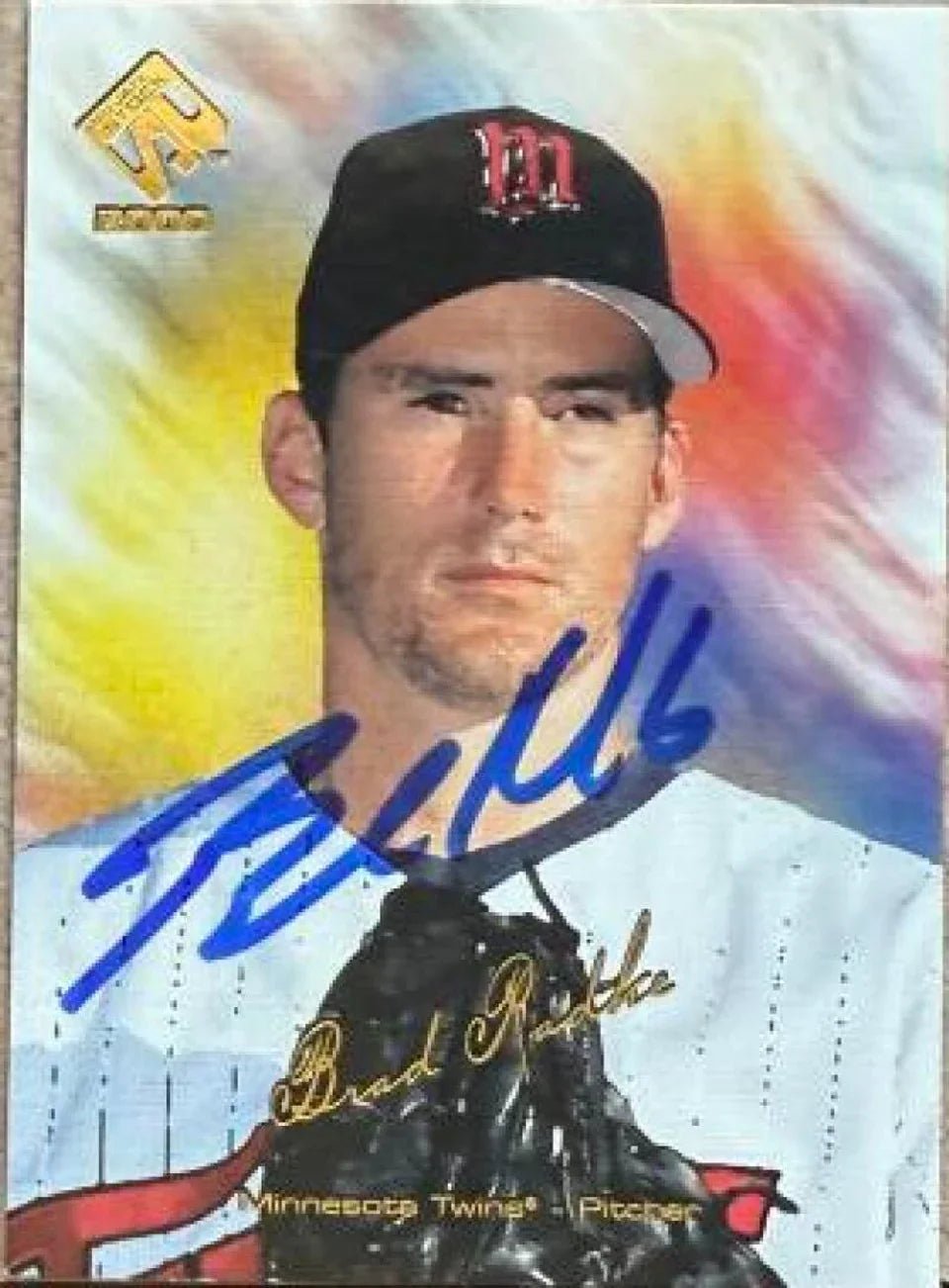 Brad Radke Signed 2000 Pacific Private Stock Baseball Card - Minnesota Twins