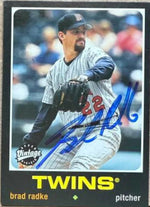 Brad Radke Signed 2002 Upper Deck Vintage Baseball Card - Minnesota Twins