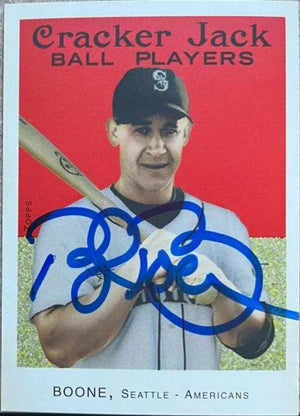 Bret Boone Signed 2004 Topps Cracker Jack Baseball Card - Seattle Mariners