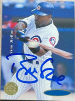 Brian McRae Signed 1995 SP Championship Baseball Card - Chicago Cubs