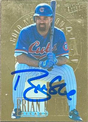 Brian McRae Signed 1996 Fleer Ultra Gold Medallion Baseball Card - Chicago Cubs